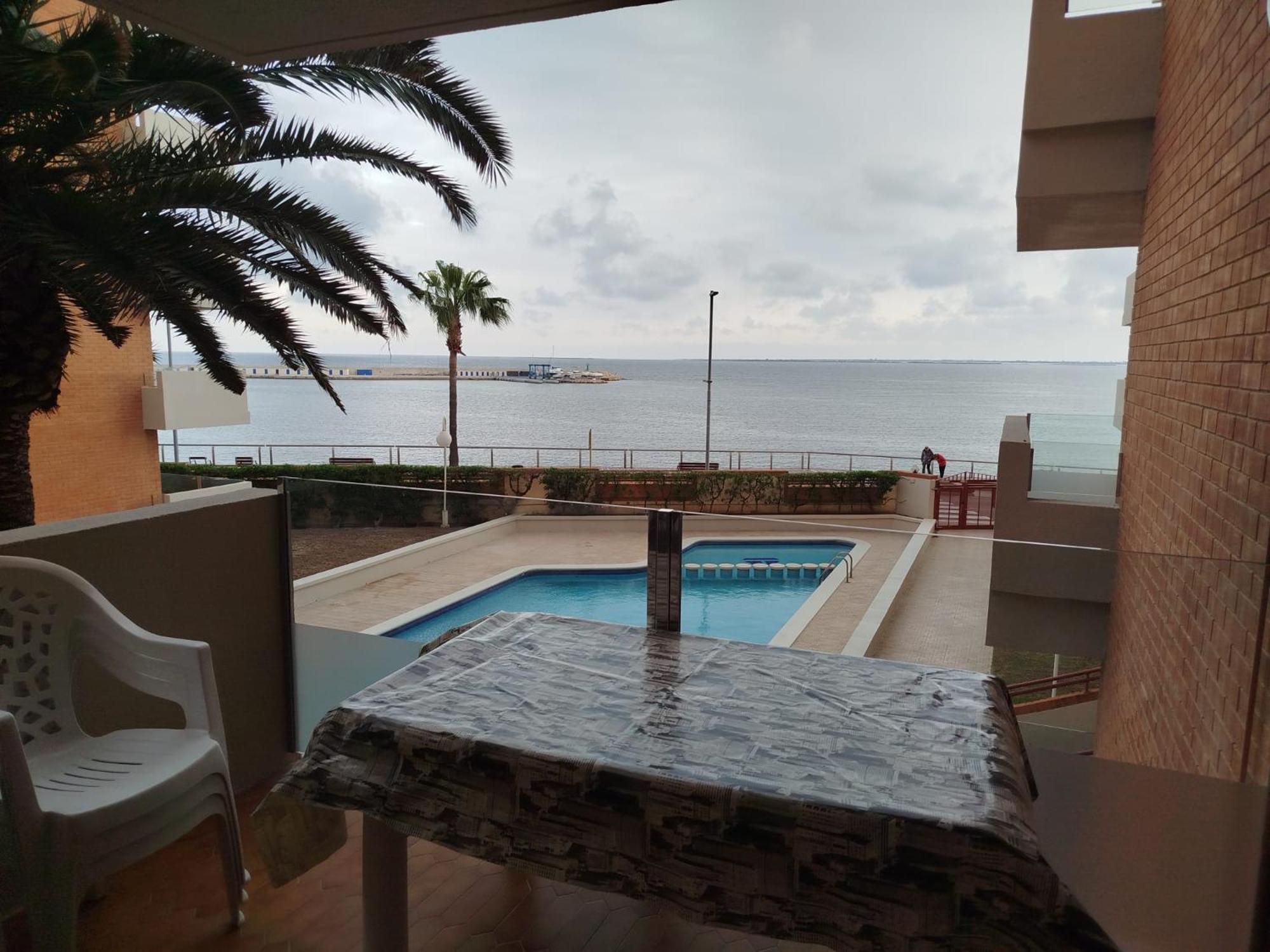 Apartamento Primera Linea De Mar En Ebrehogar Амполья Экстерьер фото